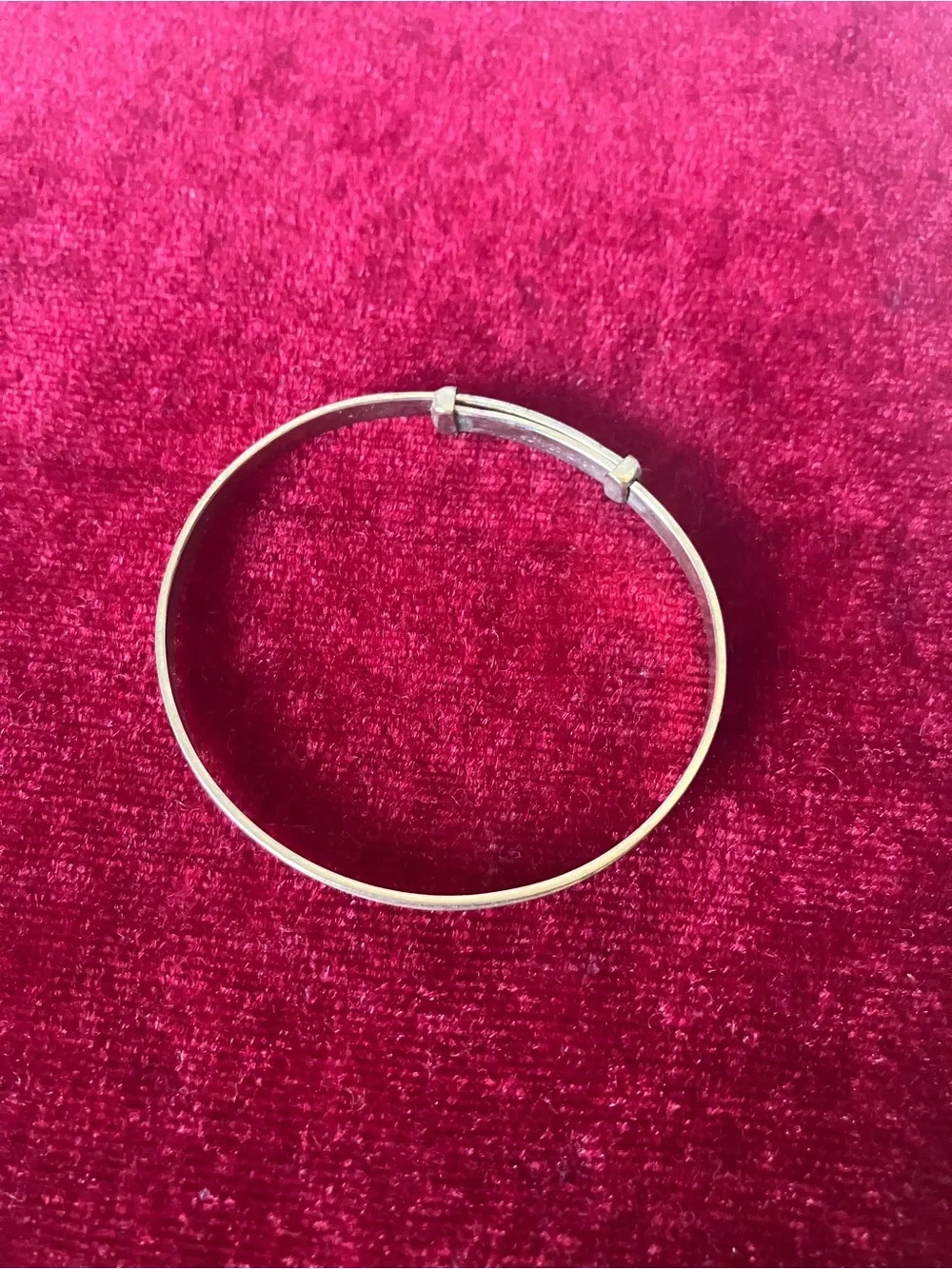 Vintage 1/20 12K GF Gold Filled Childs Baby Slide Bangle Bracelet Keepsake.
